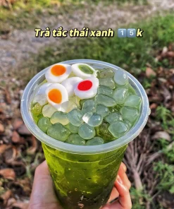 Trà tắc thái xanh